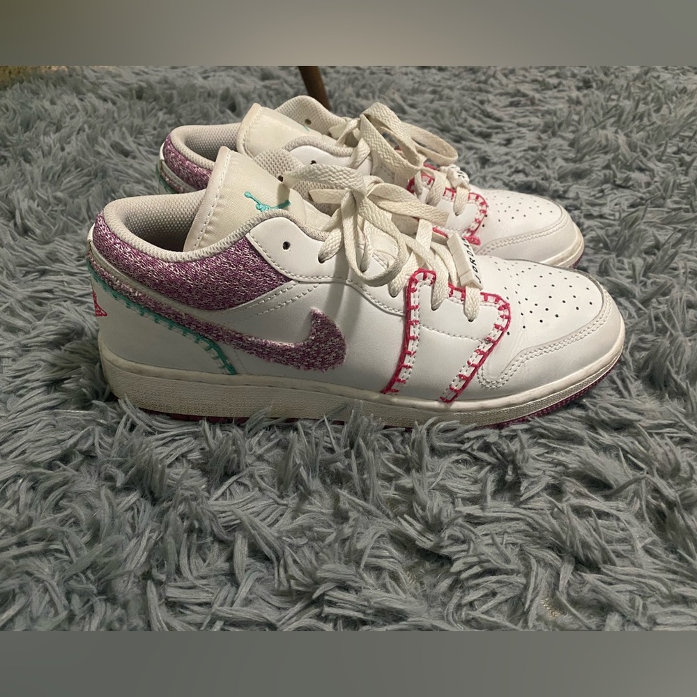 Air Jordan 1 Low SE GS 'Knit'